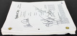 Spin City (4) Sheen, Richards, Locklear & Ruck Signed Used Tv Script BAS #A11007