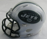 Wayne Chrebet Signed Auto Replica Jets Mini Helmet JSA WA804595