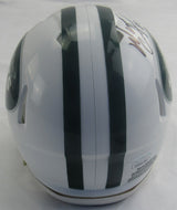 Wayne Chrebet Signed Auto Replica Jets Mini Helmet JSA WA804595