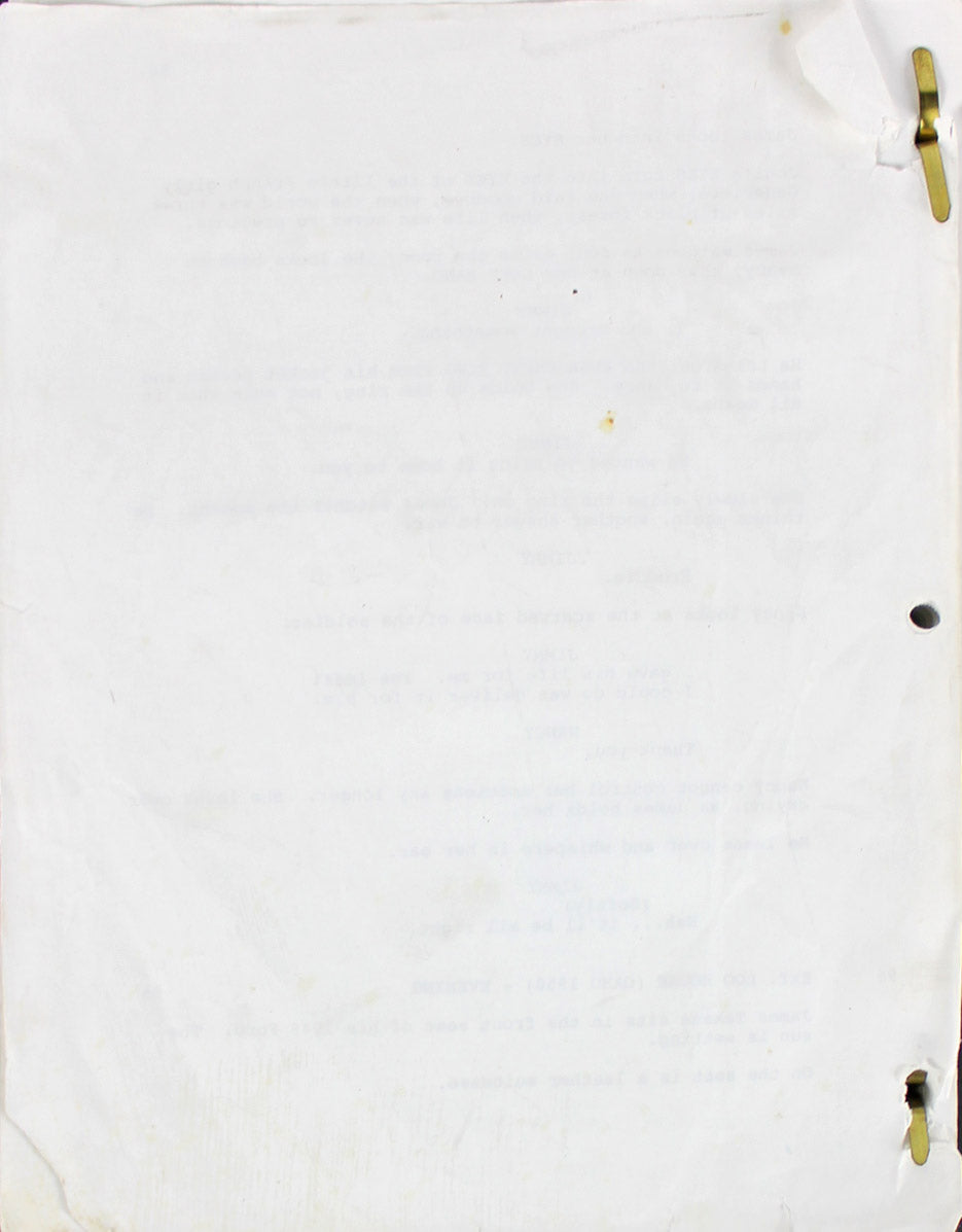 Spin City (4) Sheen, Richards, Locklear & Ruck Signed Used Tv Script BAS #A11007