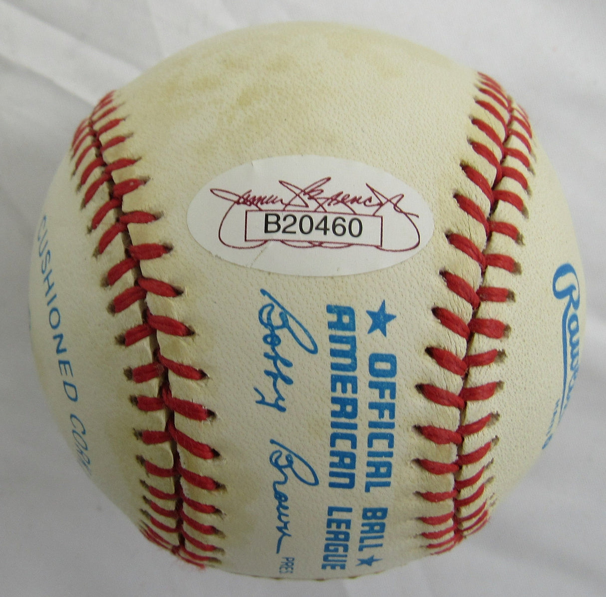 Charlie Gehringer Signed Rawlings Baseball JSA B20460 B20257