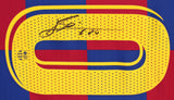 Barcelona Lionel Messi Authentic Signed Blue & Red Checkerboard Nike Jersey BAS