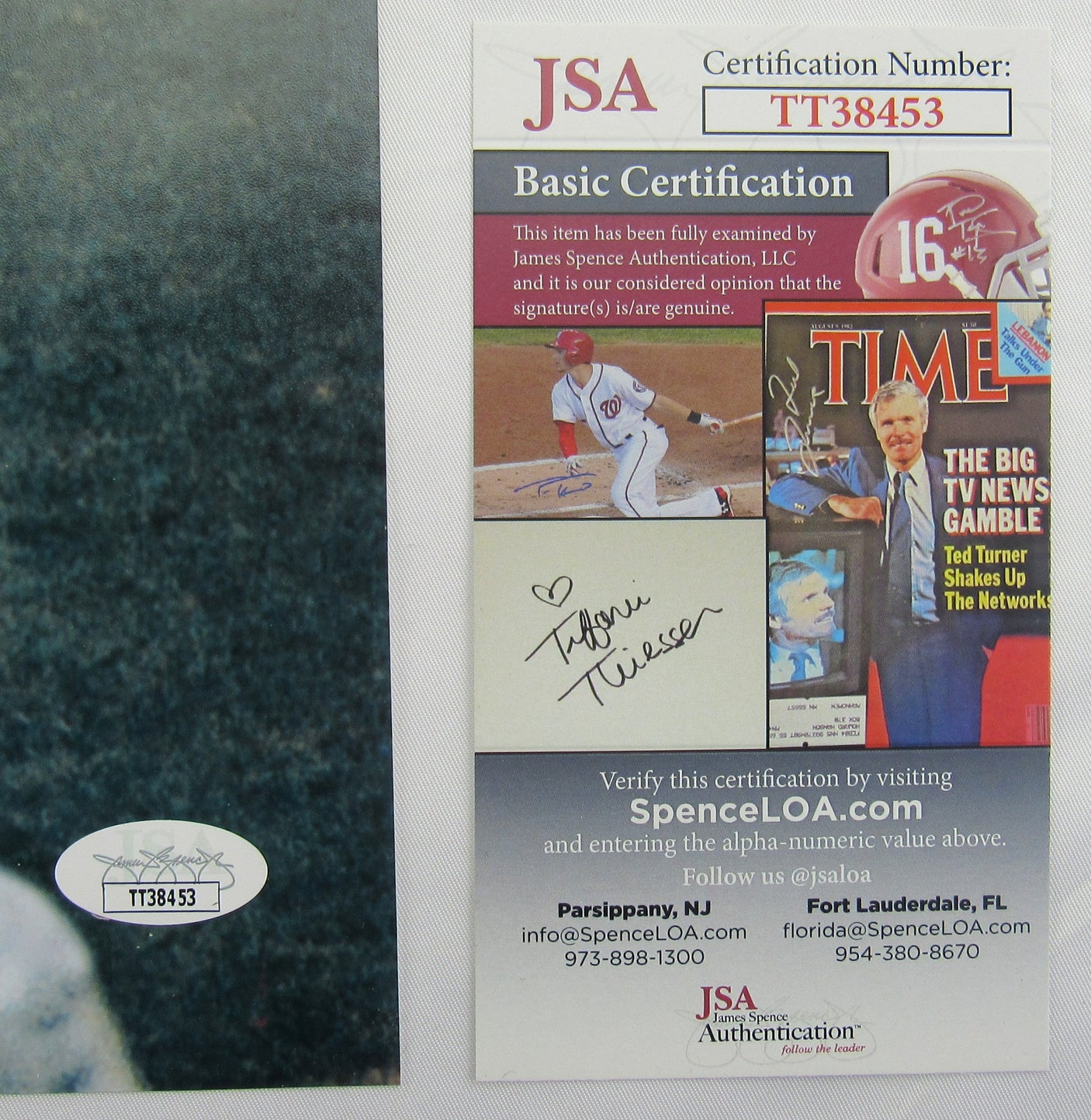 Mookie Wilson "Deluxe Stat" Signed Auto 16x20 Photo JSA TT38453