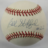 Bill Stafford Signed Auto Rawlings Baseball JSA CF42378