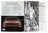 Magic Johnson & Larry Bird Signed 1979 NCAA Tournament Program BAS Wit #W526552