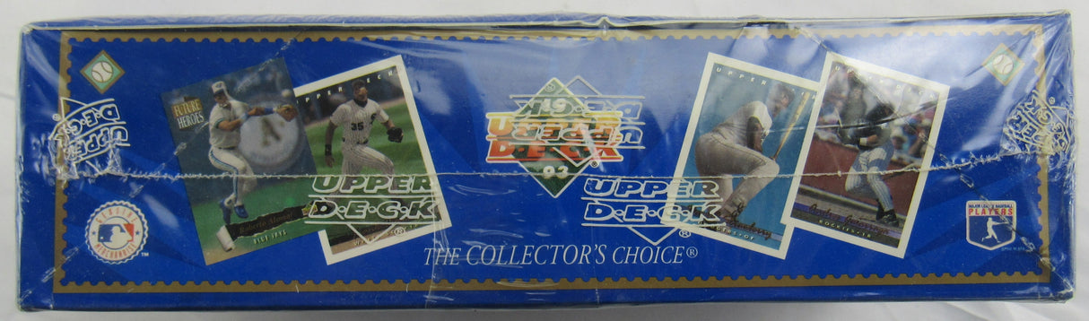 1993 Upper Deck Series 2 Baseball Sealed Wax Box