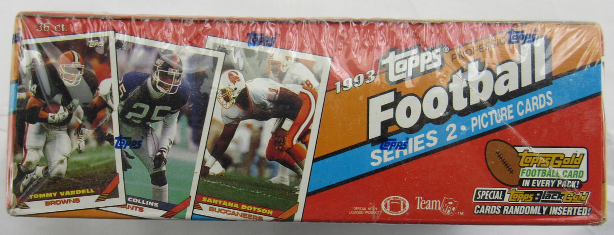 1993 Topps Football Series 2 Sealed Wax Box