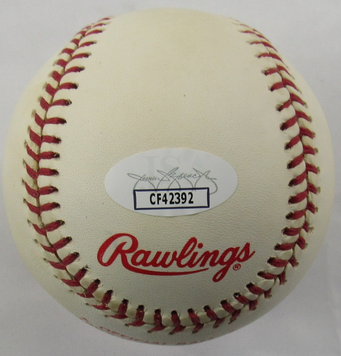 David Wells Signed Auto Rawlings Baseball JSA CF42392