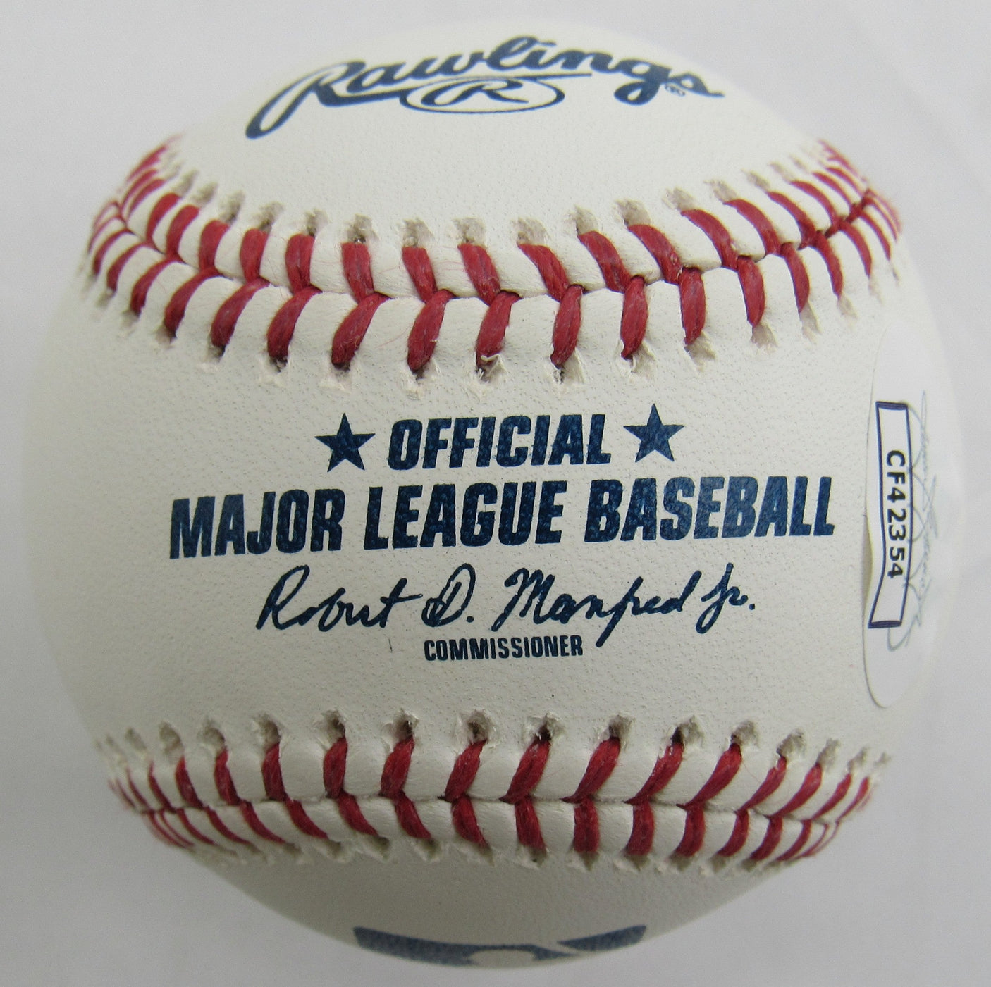 Oswald Peraza Signed Auto Rawlings Baseball JSA CF42354