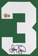 Larry Bird Authentic Signed 1985 Green M&N HWC Swingman Framed Jersey BAS Wit