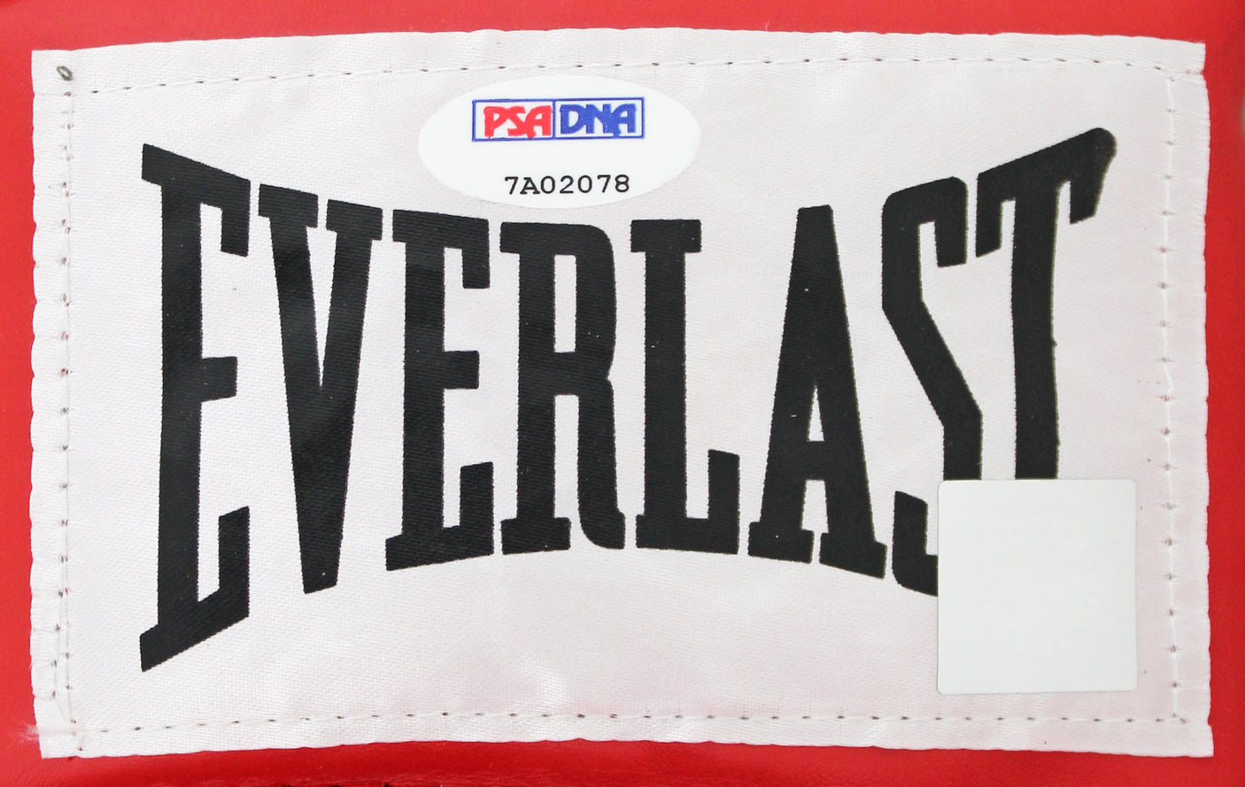 Muhammad Ali & Joe Frazier Signed Red Everlast Boxing Glove PSA/DNA #7A02078