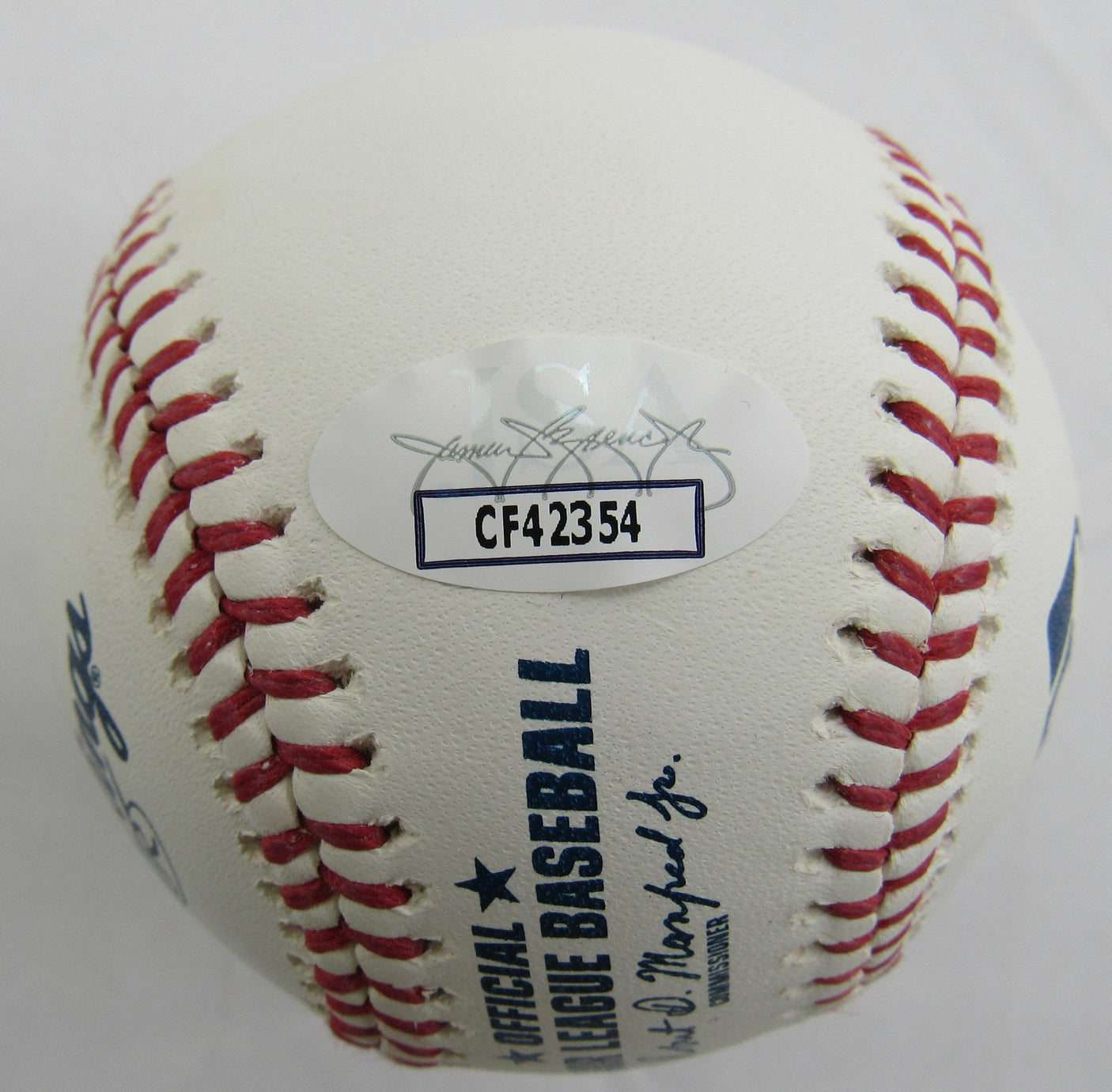 Oswald Peraza Signed Auto Rawlings Baseball JSA CF42354