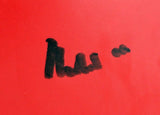 Muhammad Ali & Joe Frazier Signed Red Everlast Boxing Glove PSA/DNA #7A02082