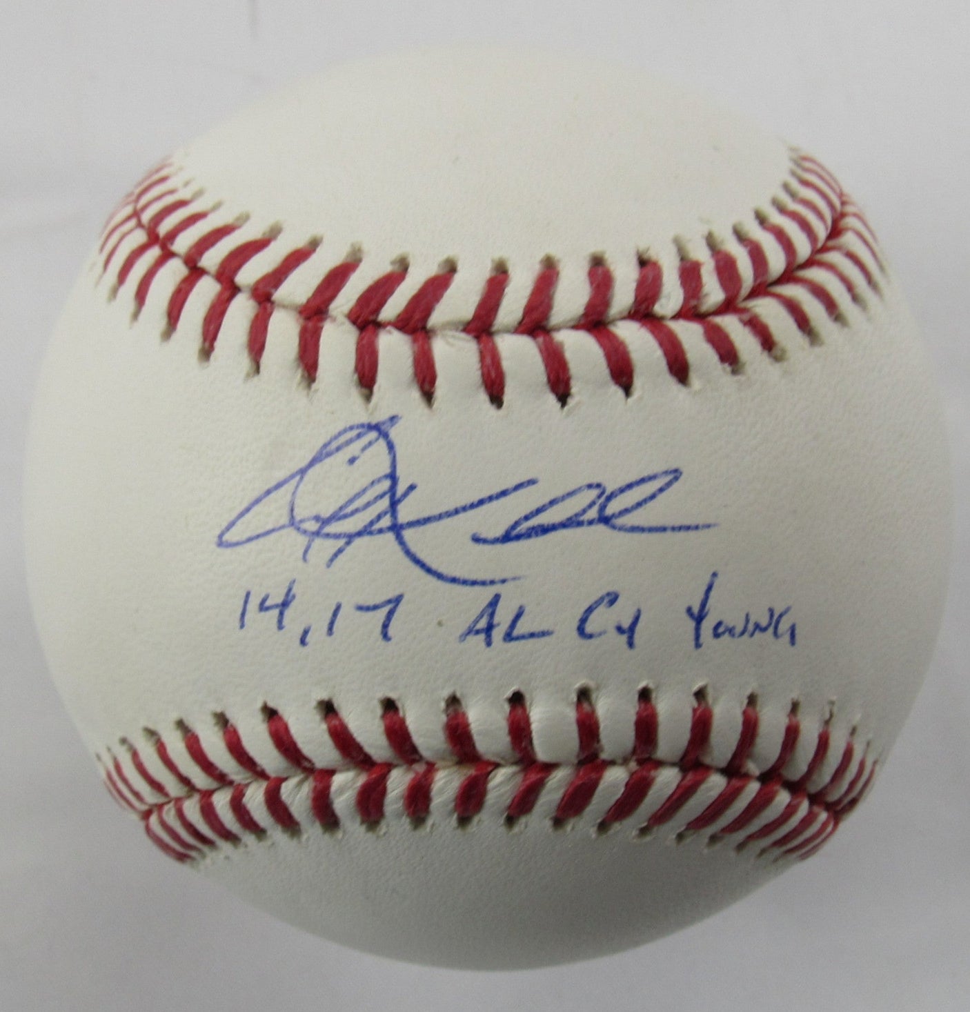 Corey Kluber Signed Auto Rawlings Baseball JSA CF42388