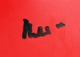 Muhammad Ali & Joe Frazier Signed Red Everlast Boxing Glove PSA/DNA #7A02082