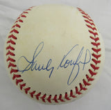 Don Drysdale Sandy Koufax Signed Rawlings Baseball PSA A91810