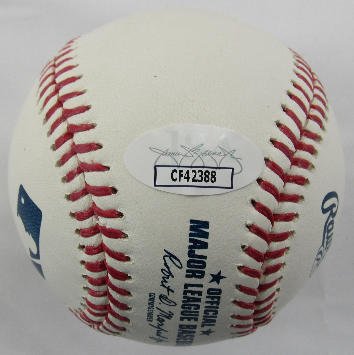 Corey Kluber Signed Auto Rawlings Baseball JSA CF42388