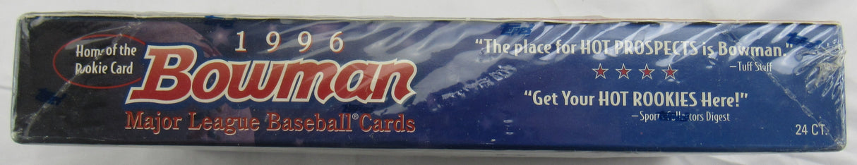 1996 Bowman Baseball Wax Box