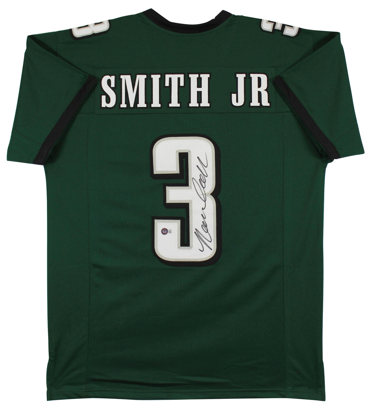 Nolan Smith Authentic Signed Green Pro Style Jersey Autographed BAS Witnessed