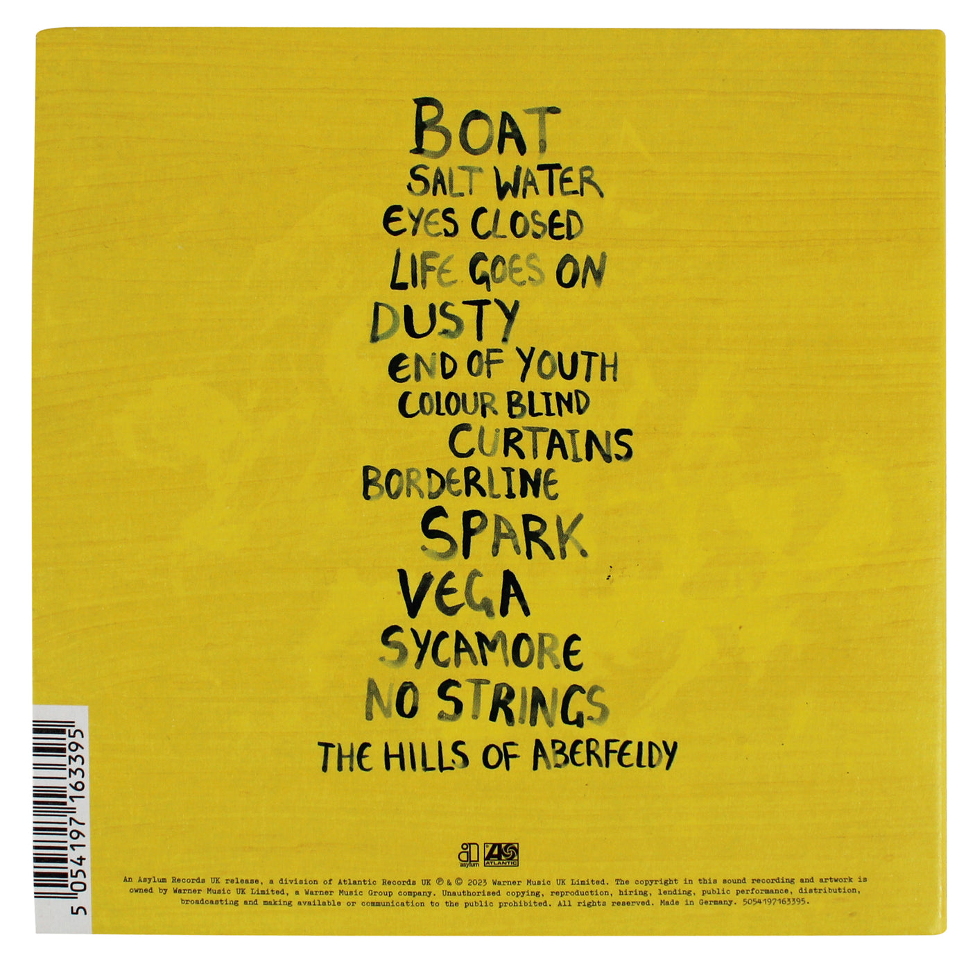 Ed Sheeran Authentic Signed Subtract Cd Insert W/ Disk Autographed BAS