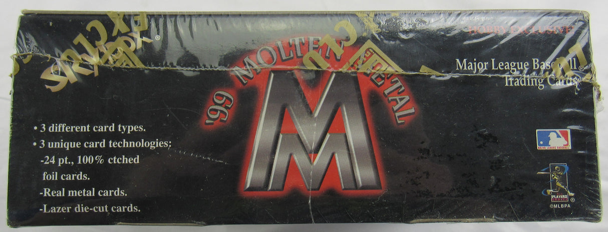 1999 Fleer Skybox Molten Metal Baseball Wax Box