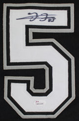 Frank Thomas Authentic Signed Black Pro Style Jersey Autographed JSA Witness