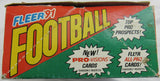 1991 Fleer Football Jumbo Wax Box