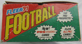 1991 Fleer Football Jumbo Wax Box