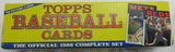 1986 Topps Baseball Complete Set Factory Set - Sealed