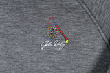 John Daly Authentic Signed Match Worn Dark Gray Ahead Golf Jacket BAS #BH00330