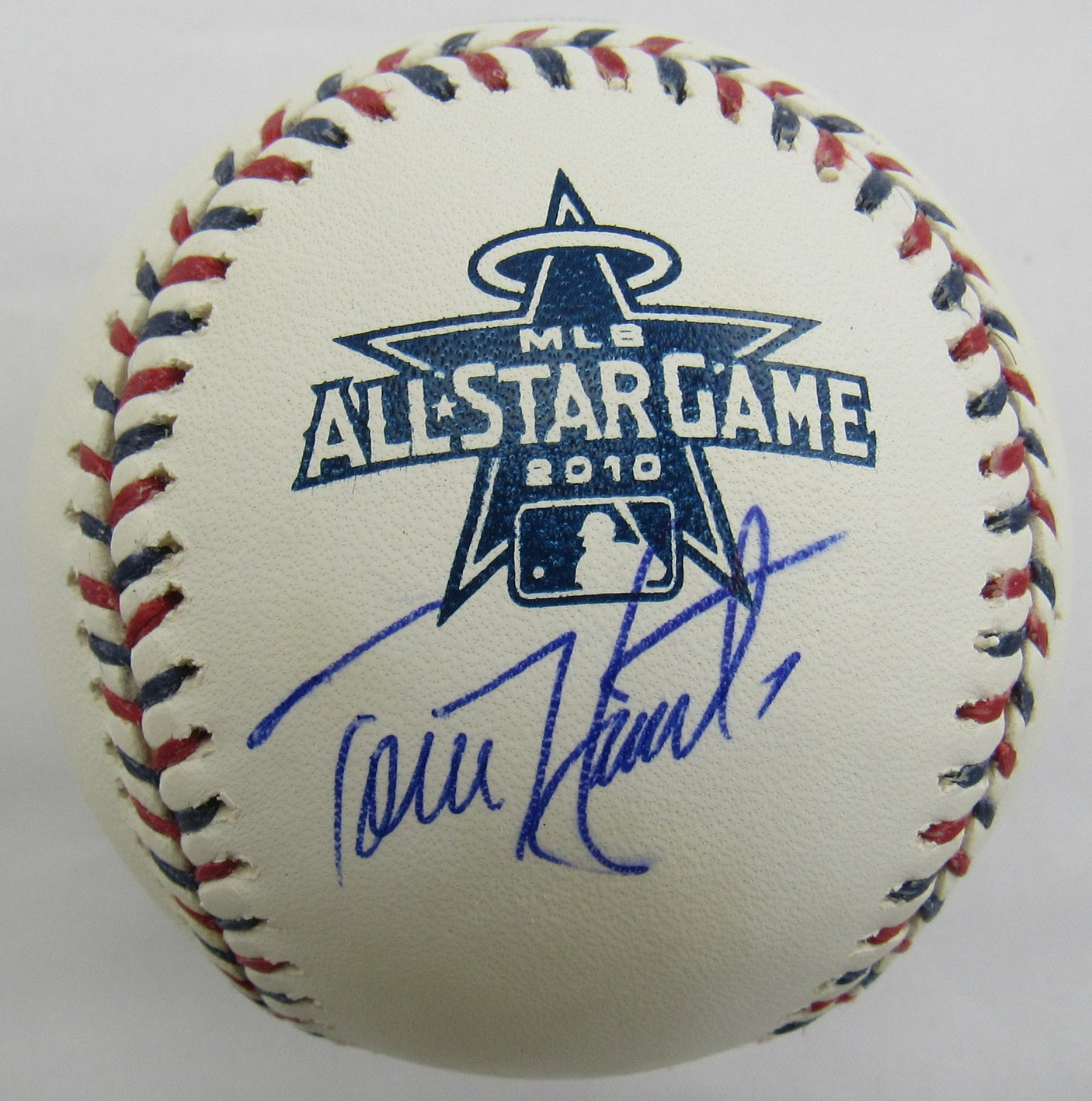 Torii Hunter Signed Auto Rawlings 2010 All Star Baseball JSA CF42397