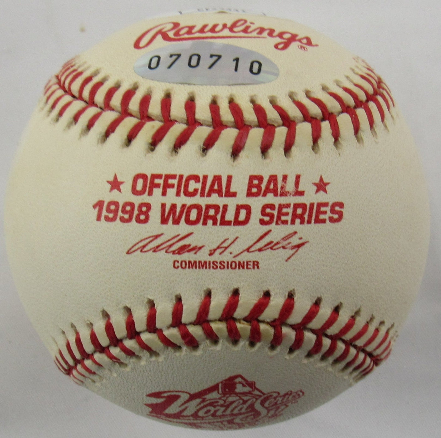 Orlando Hernandez Signed Auto Rawlings Baseball JSA CF42441