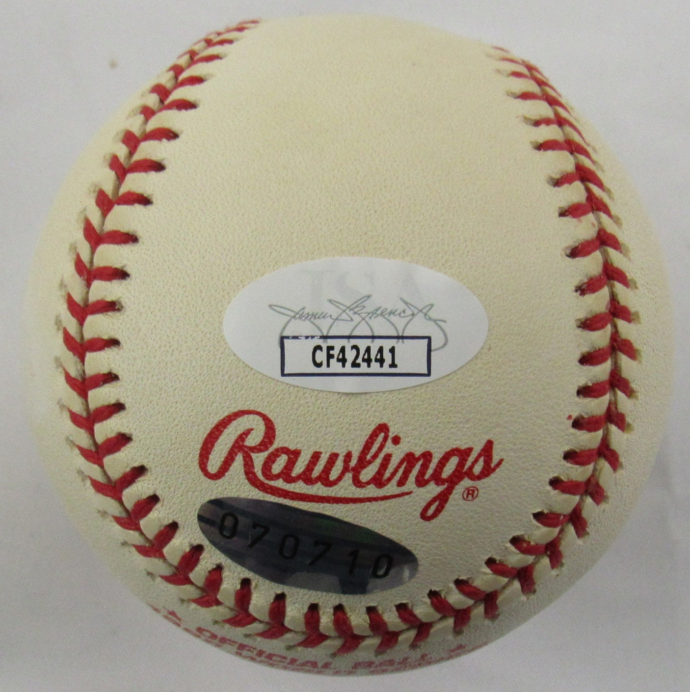 Orlando Hernandez Signed Auto Rawlings Baseball JSA CF42441