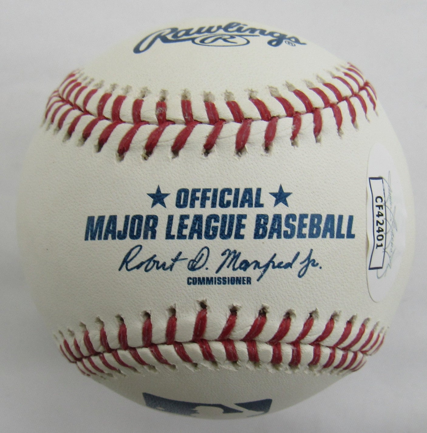 Mark Teixeira Signed Auto Rawlings Baseball JSA CF42401