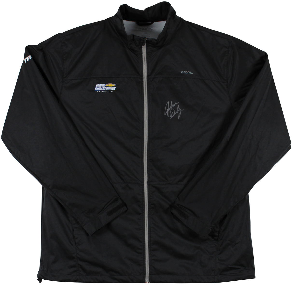 John Daly Authentic Signed Match Worn Black Etonic Golf Jacket BAS #BH00331