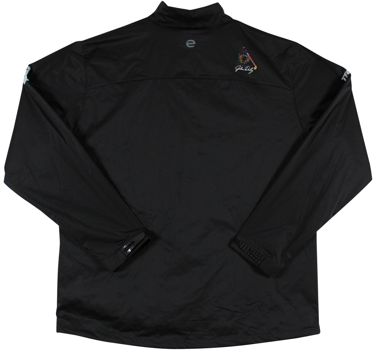 John Daly Authentic Signed Match Worn Black Etonic Golf Jacket BAS #BH00331