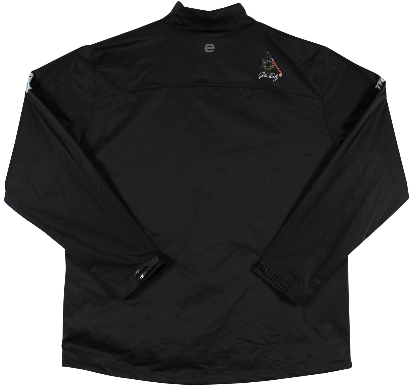John Daly Authentic Signed Match Worn Black Etonic Golf Jacket BAS #BH00331