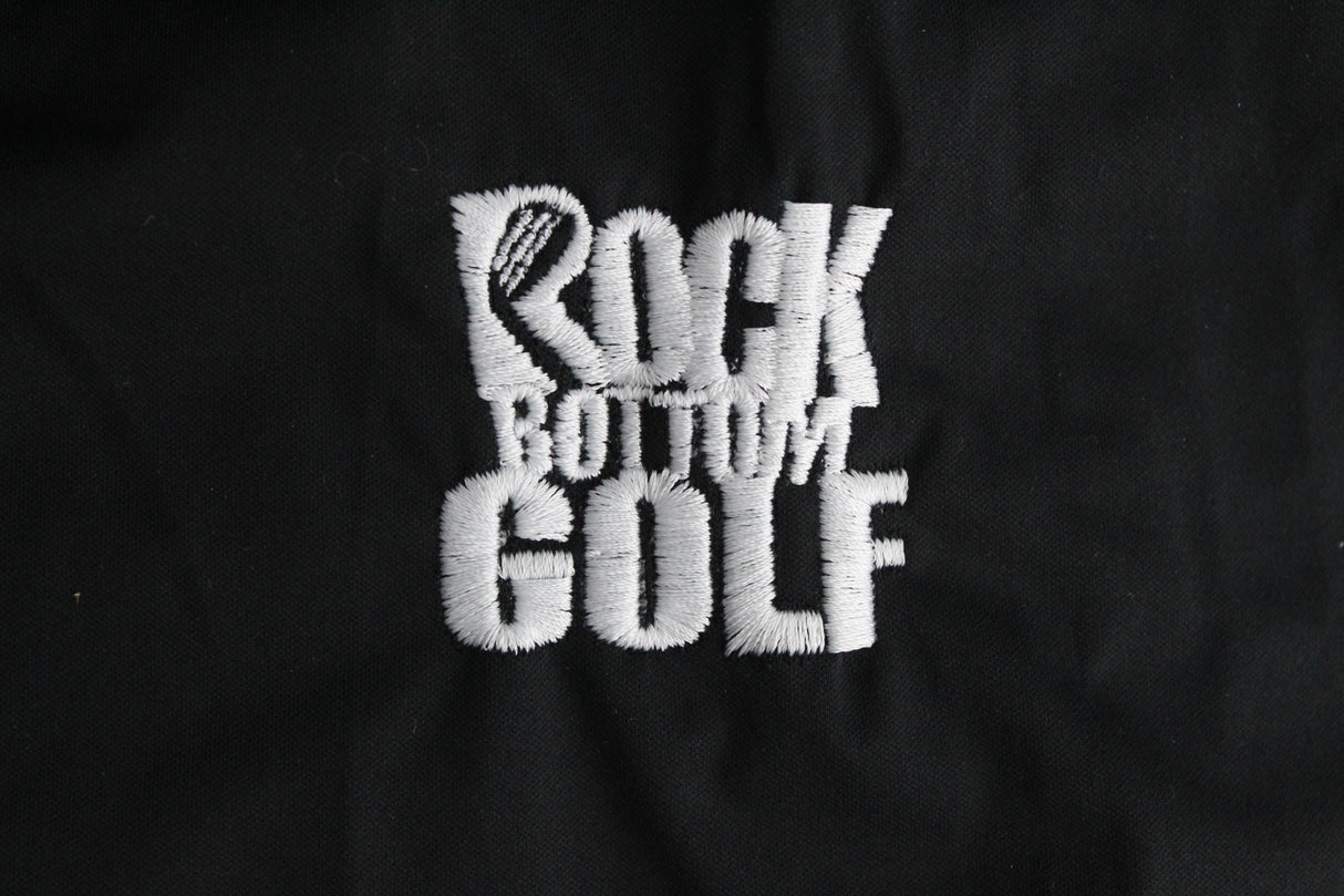 John Daly Authentic Signed Match Worn Black Etonic Golf Jacket BAS #BH00331