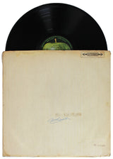 George Harrison The Beatles Signed The White Album Cover W/ Vinyl JSA #YY56745