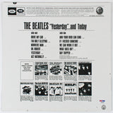 Paul McCartney Beatles Signed Yesterday & Today Album Cover w Vinyl PSA #AB04568