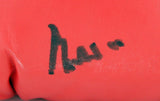 Muhammad Ali & Joe Frazier Signed Red Everlast Boxing Glove PSA/DNA #7A05937