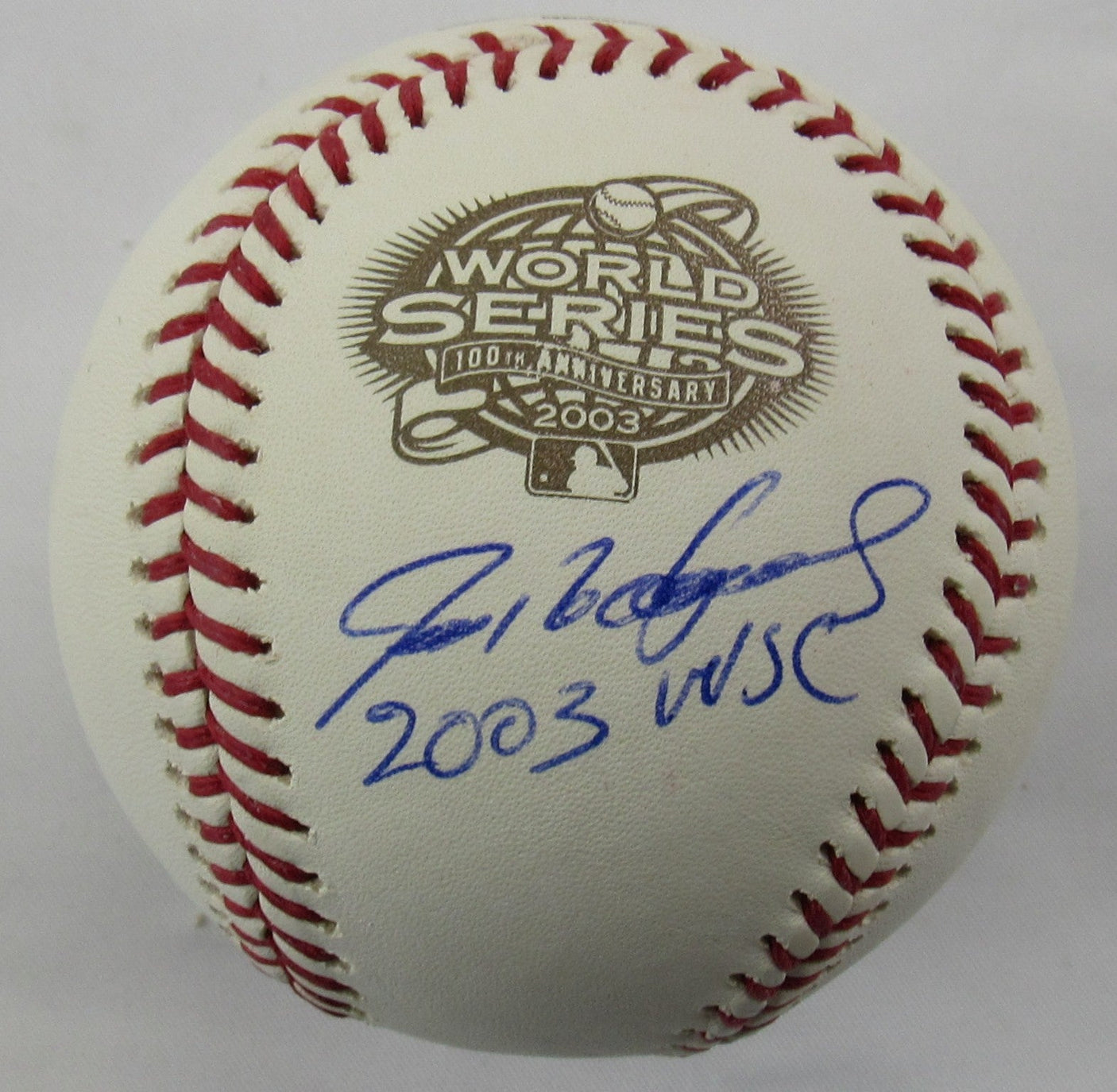 Ivan Rodriguez Signed Auto Rawlings Baseball JSA CF42428