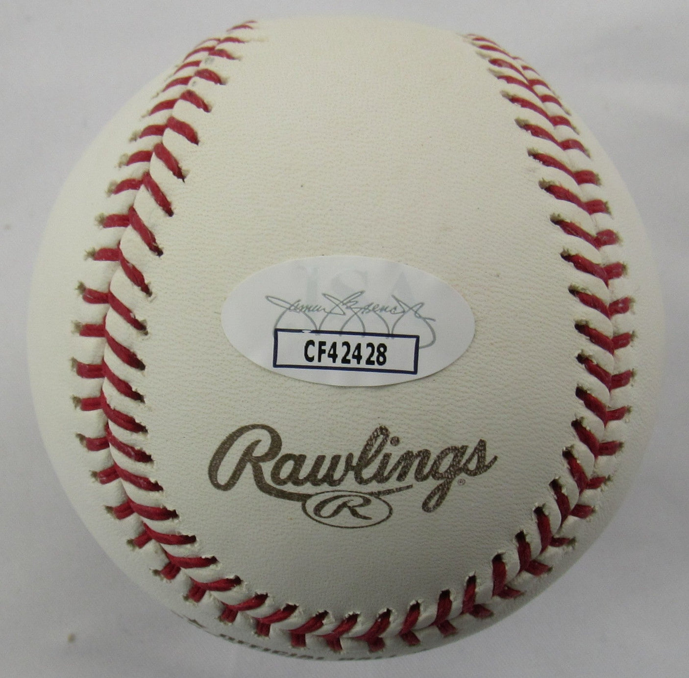 Ivan Rodriguez Signed Auto Rawlings Baseball JSA CF42428