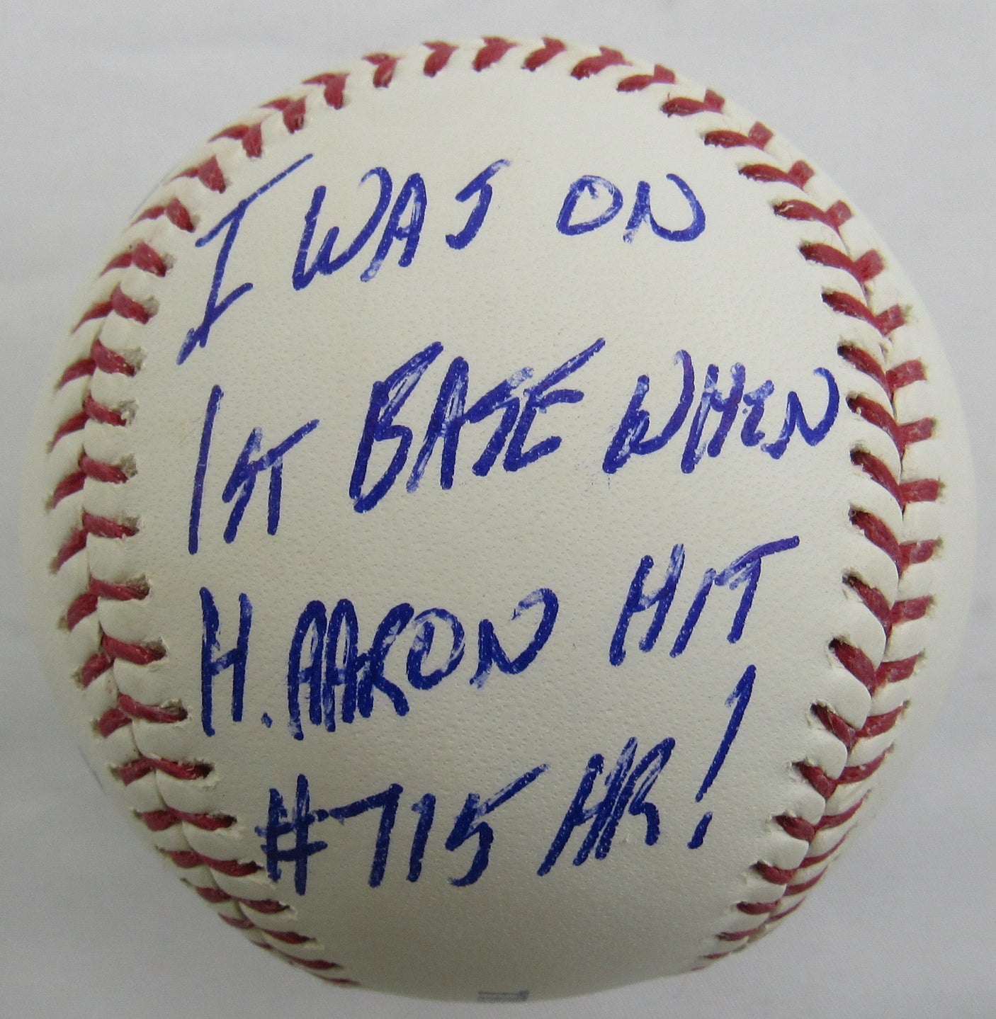 Darrell Evans Signed Auto Rawlings Baseball w/ Insc JSA CF42411