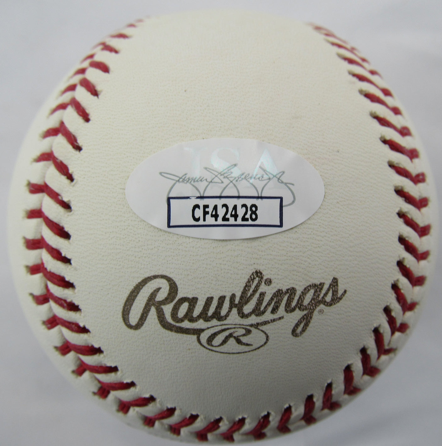 Ivan Rodriguez Signed Auto Rawlings Baseball JSA CF42428