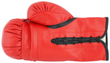 Muhammad Ali & Joe Frazier Signed Red Everlast Boxing Glove PSA/DNA #6A62547