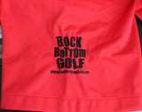 John Daly Authentic Signed Match Worn Red Nike Quarter Zip Shirt BAS #BH00323