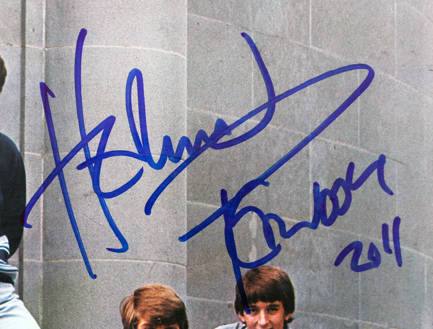 Peter Noone Signed The Best Of Herman's Hermits Album Cover BAS #BG82256