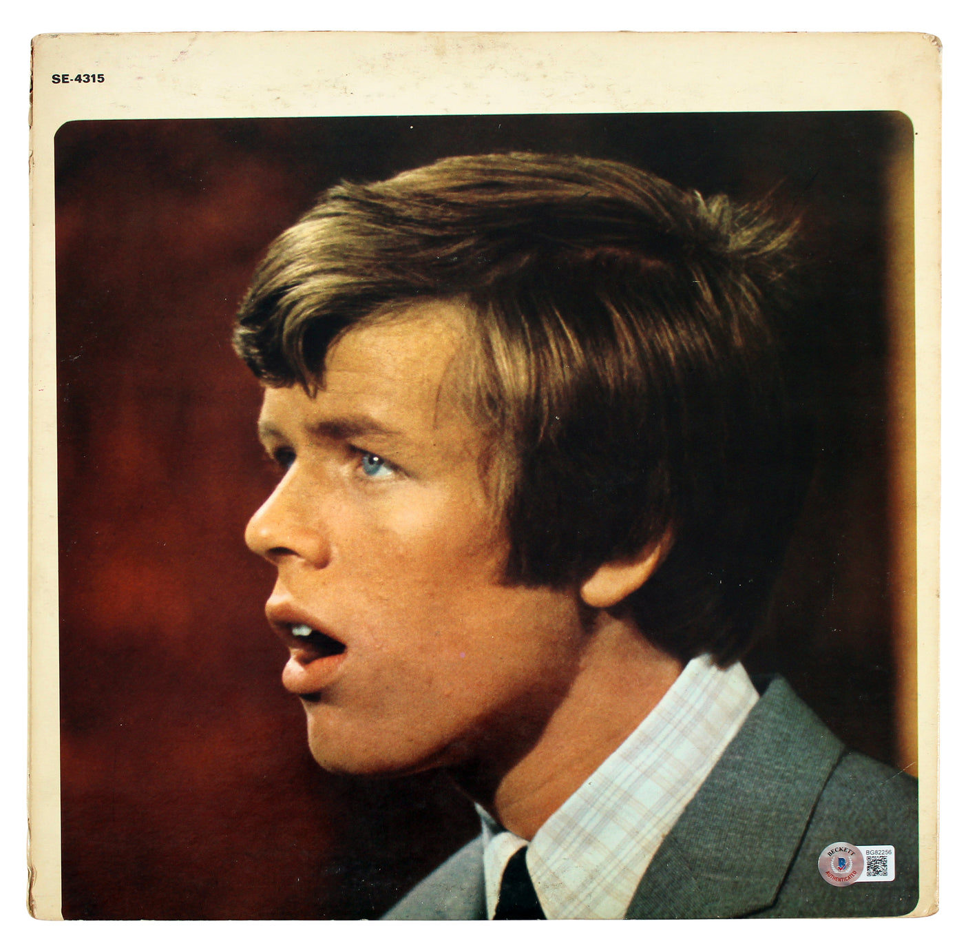 Peter Noone Signed The Best Of Herman's Hermits Album Cover BAS #BG82256