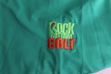 John Daly Signed Match Worn Green Folds of Honor Quarter Zip Shirt BAS #BH00322